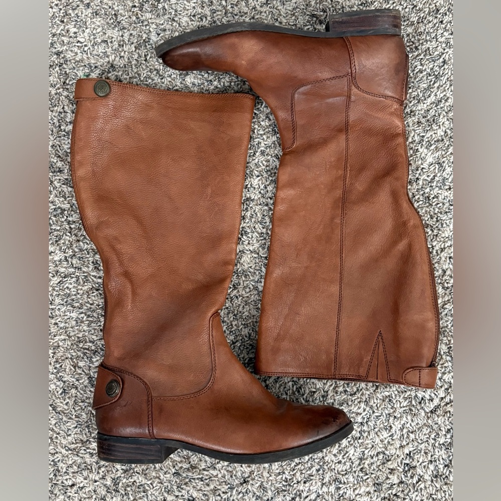 Arturo Chiang Brown Leather Boots
